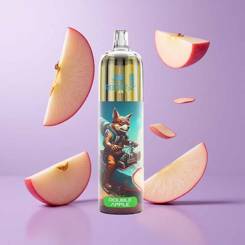 JNR Rocket-X 12400 Puffs Doppelapfel Deutschland großhandel 25ml E-Liquid-Kapazität