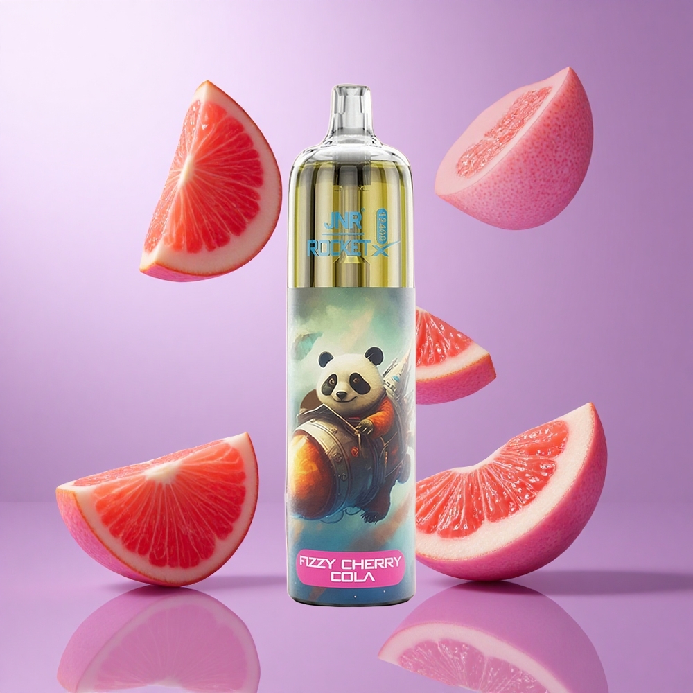 JNR Rocket-X 12400 Puffs Fruchtige Kirsche Cola Deutschland großhandel 25ml E-Liquid Kapazität