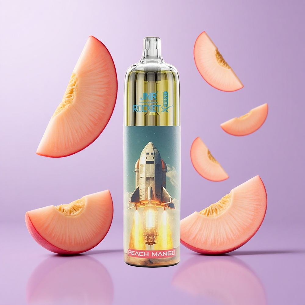JNR Rocket-X 12400 Puffs Pfirsich Mango Deutschland großhandel 25ml e-Liquid Kapazität