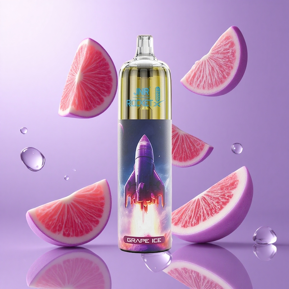 JNR Rocket-X 12400 Puffs Trauben Eis Deutschland großhandel 25ml e-Liquid Kapazität