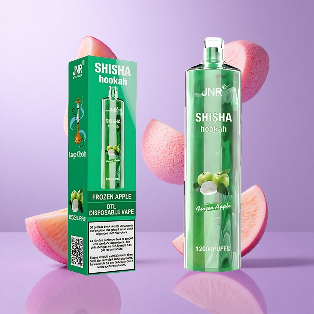 JNR Shisha Hookah 12000 Puffs Gefrorener Apfel Deutschland großhandel 24ml E-Liquid-Kapazität