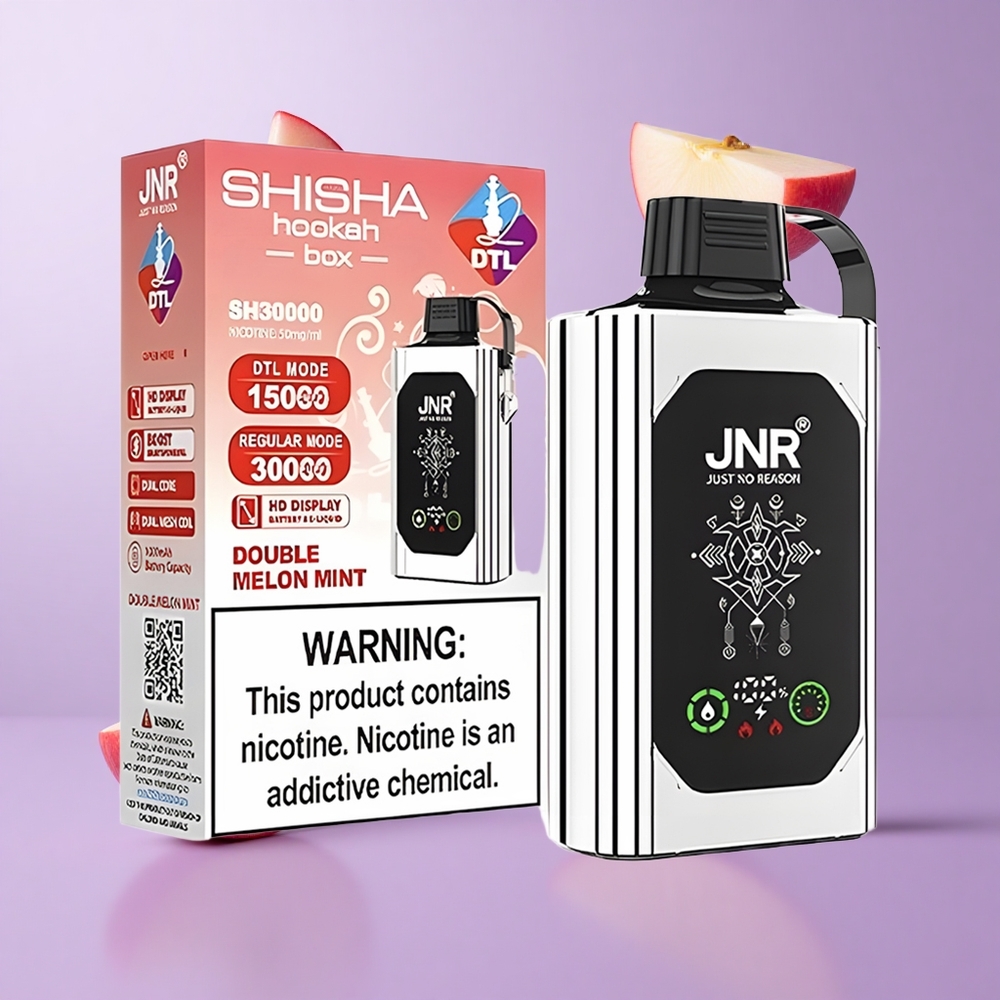 JNR Shisha Hookah Box 20500 Puffs Doppelter Apfel Deutschland großhandel HD-Anzeige