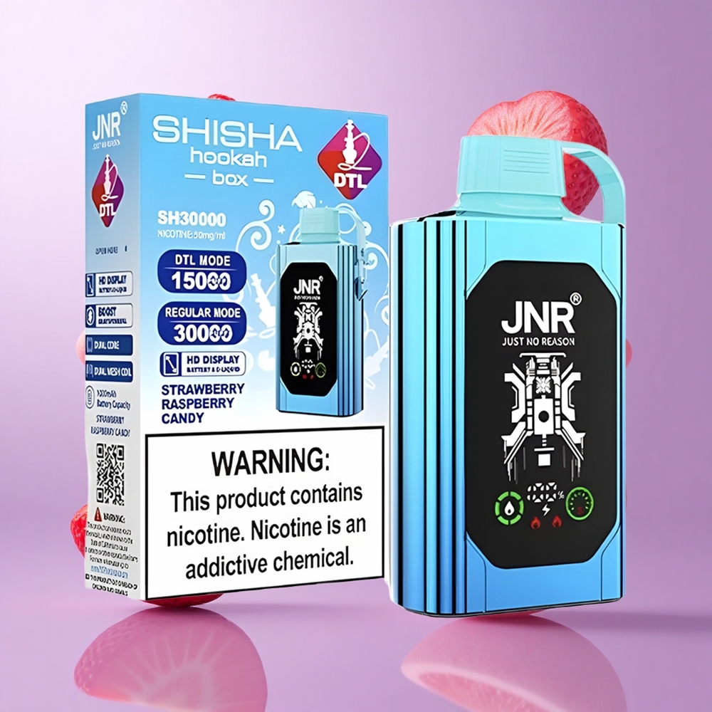 JNR Shisha Hookah Box 20500 Puffs Erdbeere Himbeere Bonbon Deutschland großhandel