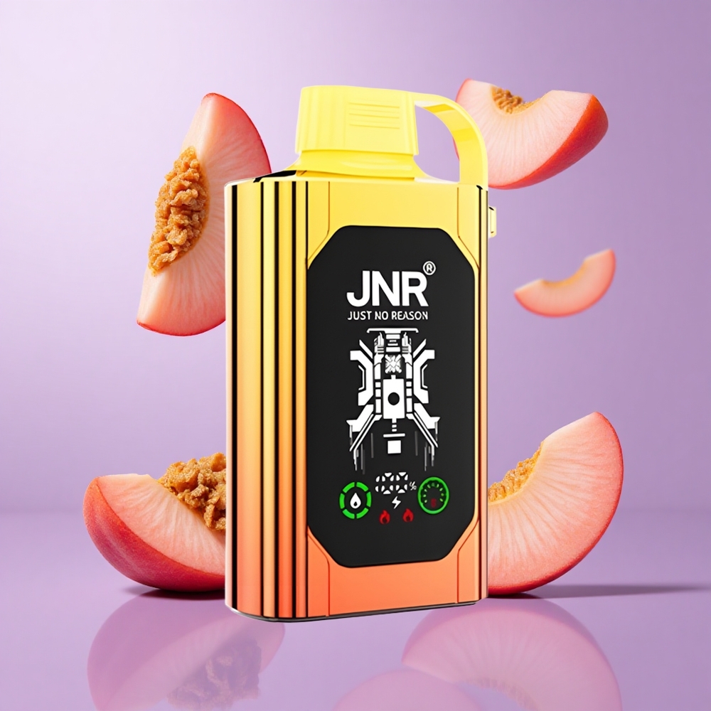 JNR Shisha Hookah Box 20500 Puffs Juicy Pfirsiche Deutschland großhandel HD-Anzeige Akkukapazität 1000mAh