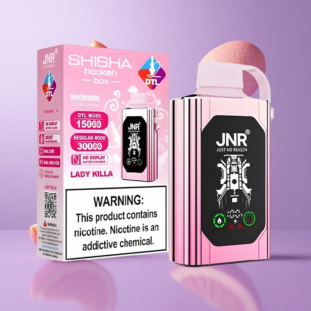 JNR Shisha Hookah Box 20500 Puffs Lady Killa Deutschland großhandel Anzeige: HD-Anzeige, Batteriekapazität: 1000mAh