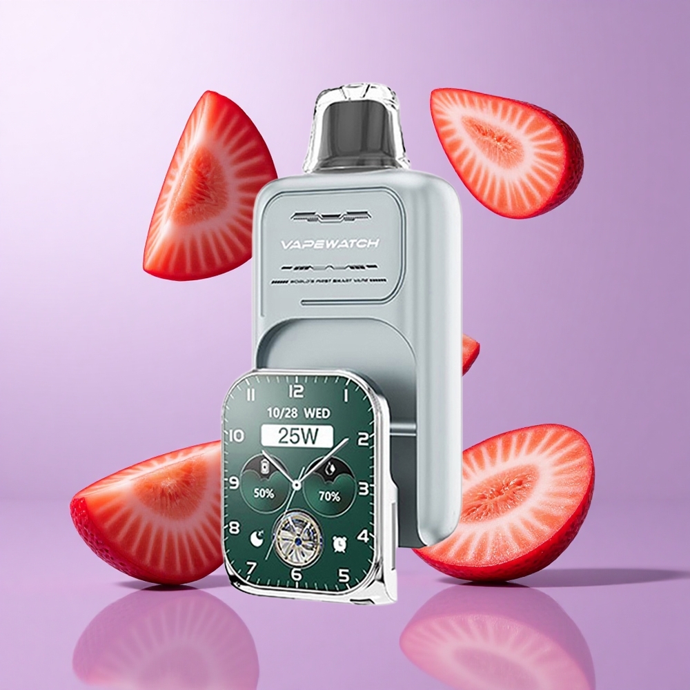 JNR Vape Watch 30000 Puffs Erdbeer-Eis Deutschland großhandel E-Liquid-Kapazität: 19mL