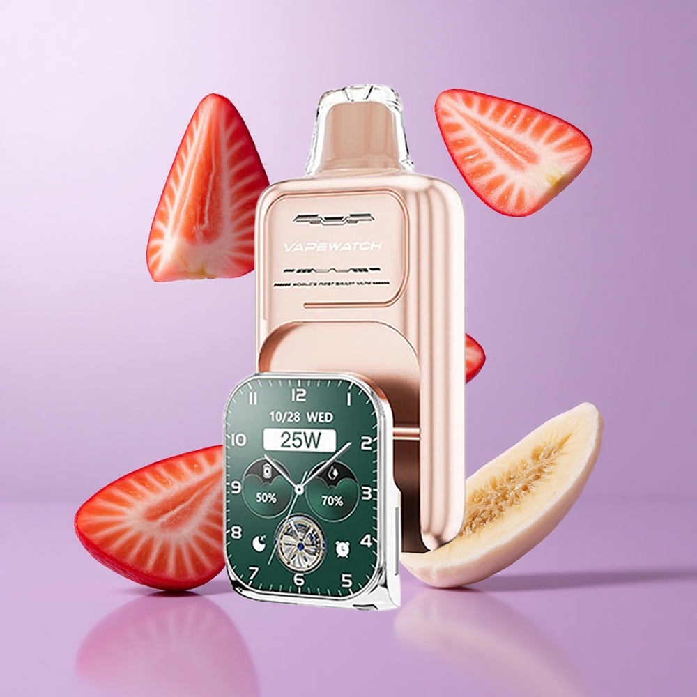 JNR Vape Watch 30000 Puffs Erdbeere Banane Deutschland großhandel Batteriekapazität: 1000mAh