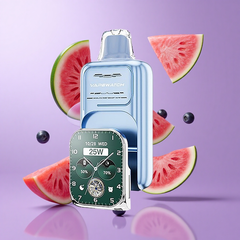 JNR Vape Watch 30000 Puffs Heidelbeere Wassermelone Deutschland großhandel Batteriekapazität: 1000mAh