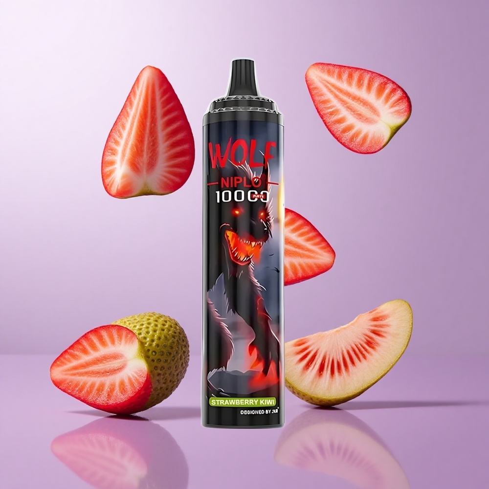 JNR Wolf Niplo 10000 Puffs Erdbeere Kiwi Deutschland großhandel E-Liquid-Kapazität: 20ml
