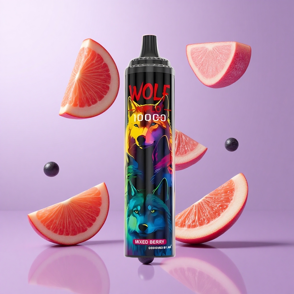 JNR Wolf Niplo 10000 Puffs Gemischte Beeren Deutschland großhandel Netzspule: 1,0 Ohm