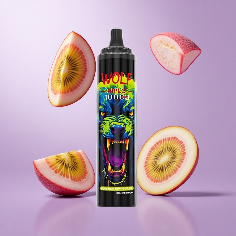 JNR Wolf Niplo 10000 Puffs Leidenschaft Kiwi Guava Deutschland großhandel E-Liquid-Kapazität: 20ml