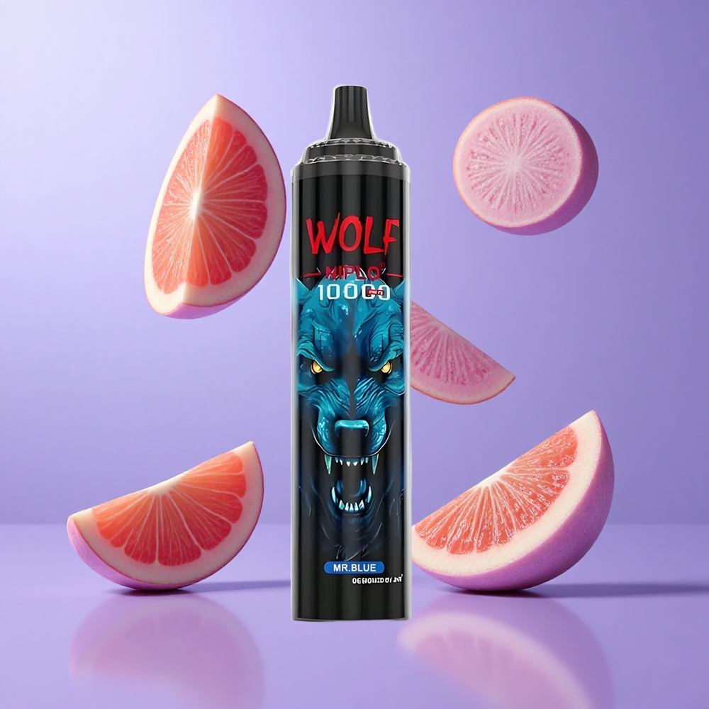 JNR Wolf Niplo 10000 Puffs Mr Blau Deutschland großhandel 20ml E-Liquid Kapazität
