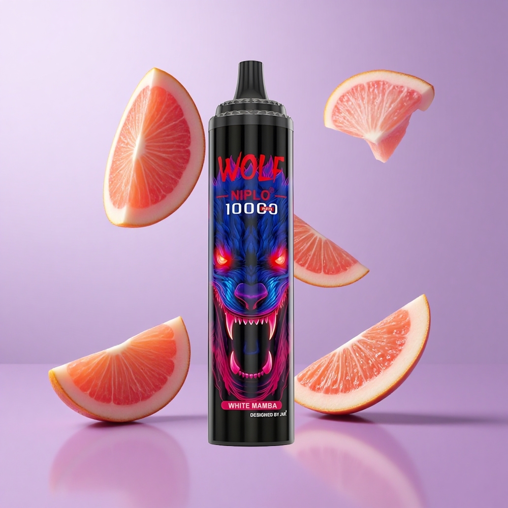 JNR Wolf Niplo 10000 Puffs Weiße Mamba Deutschland großhandel E-Liquid-Kapazität: 20ml