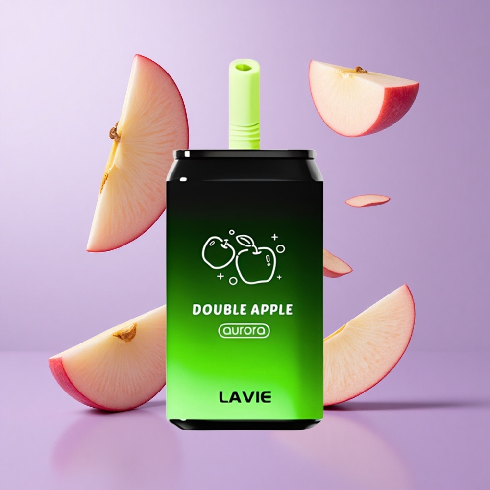Lavie Aurora 11000 Puffs Doppelapfel Deutschland großhandel E-Liquid-Kapazität: 22ML