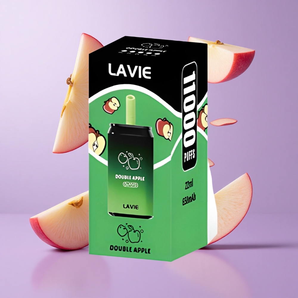 Lavie Aurora 11000 Puffs Doppelapfel Deutschland großhandel E-Liquid-Kapazität: 22ML