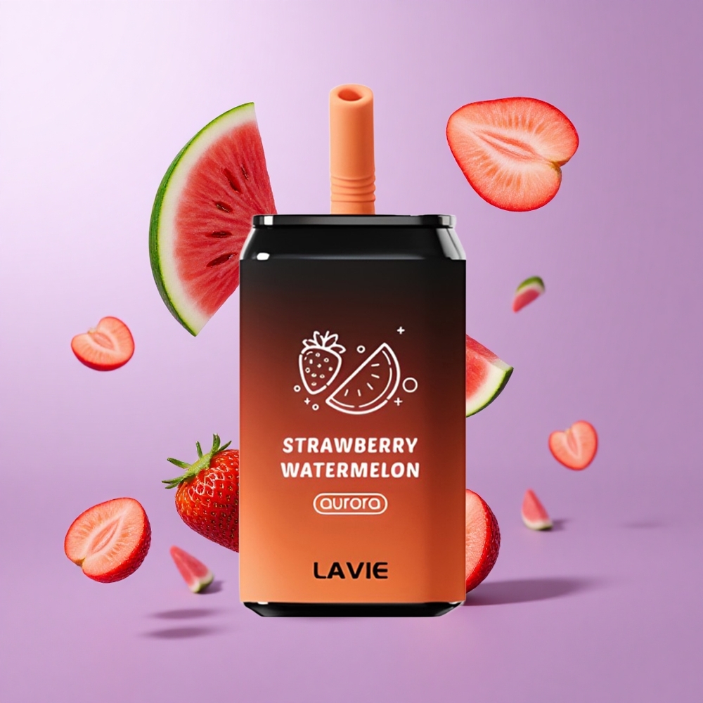 Lavie Aurora 11000 Puffs Erdbeer Wassermelone Deutschland großhandel E-Liquid-Kapazität: 22ML