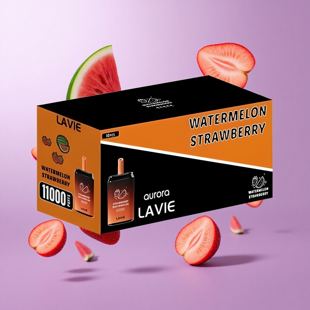 Lavie Aurora 11000 Puffs Erdbeer Wassermelone Deutschland großhandel E-Liquid-Kapazität: 22ML