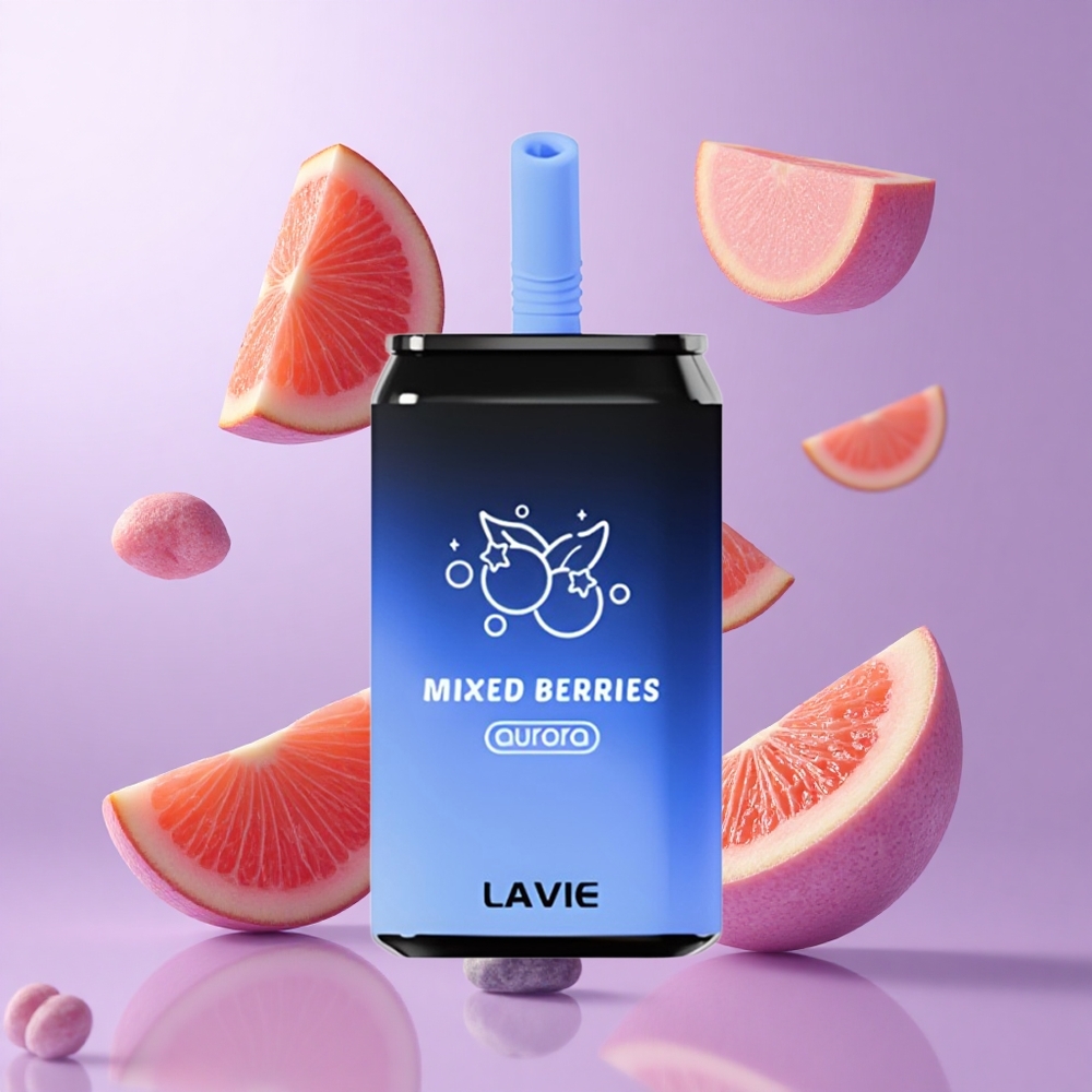 Lavie Aurora 11000 Puffs Mischbeeren Deutschland großhandel E-Liquid-Kapazität: 22ML