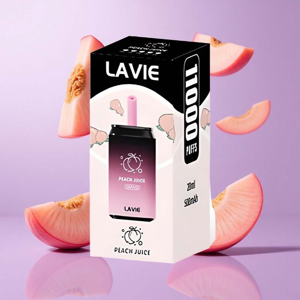 Lavie Aurora 11000 Puffs Pfirsich Saft Deutschland großhandel E-Flüssigkeitskapazität: 22ML