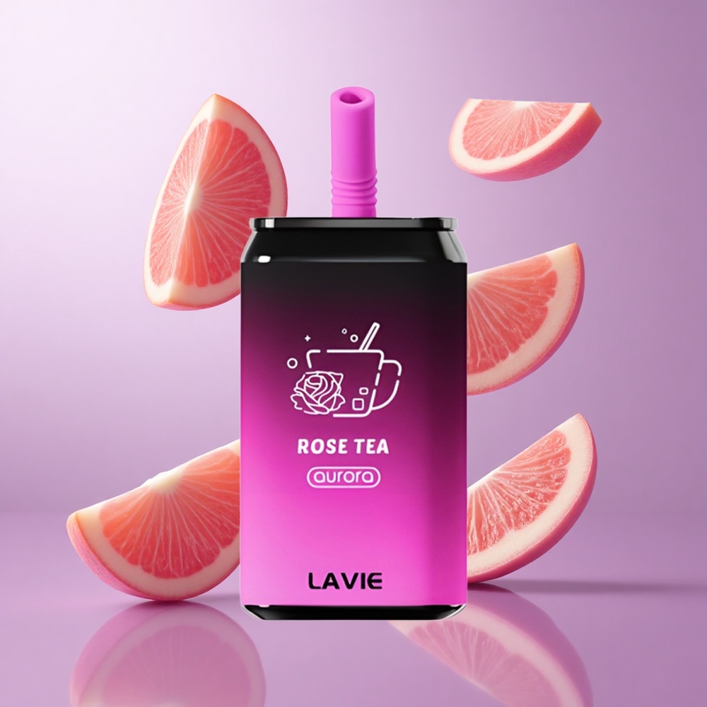 Lavie Aurora 11000 Puffs Rosen Tee Deutschland großhandel E-Liquid-Kapazität: 22ML