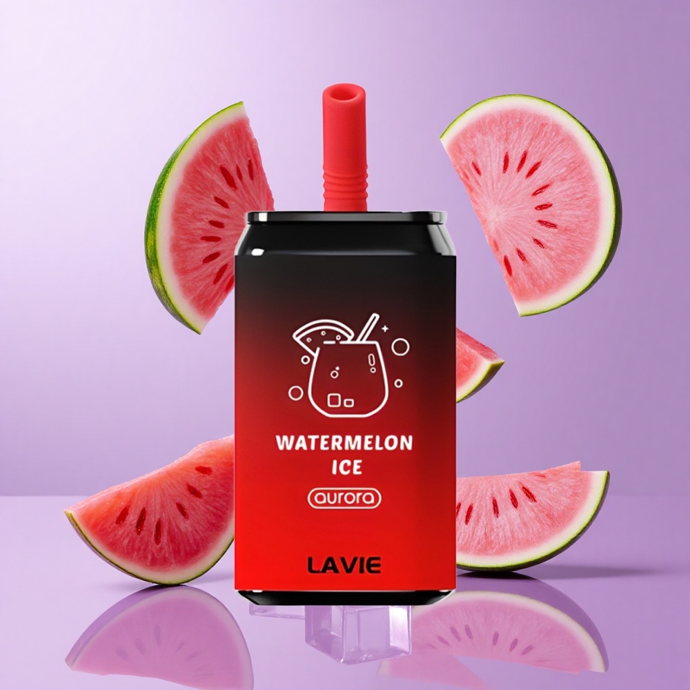 Lavie Aurora 11000 Puffs Wassermelone Eis Deutschland großhandel E-Liquid-Kapazität: 22ML