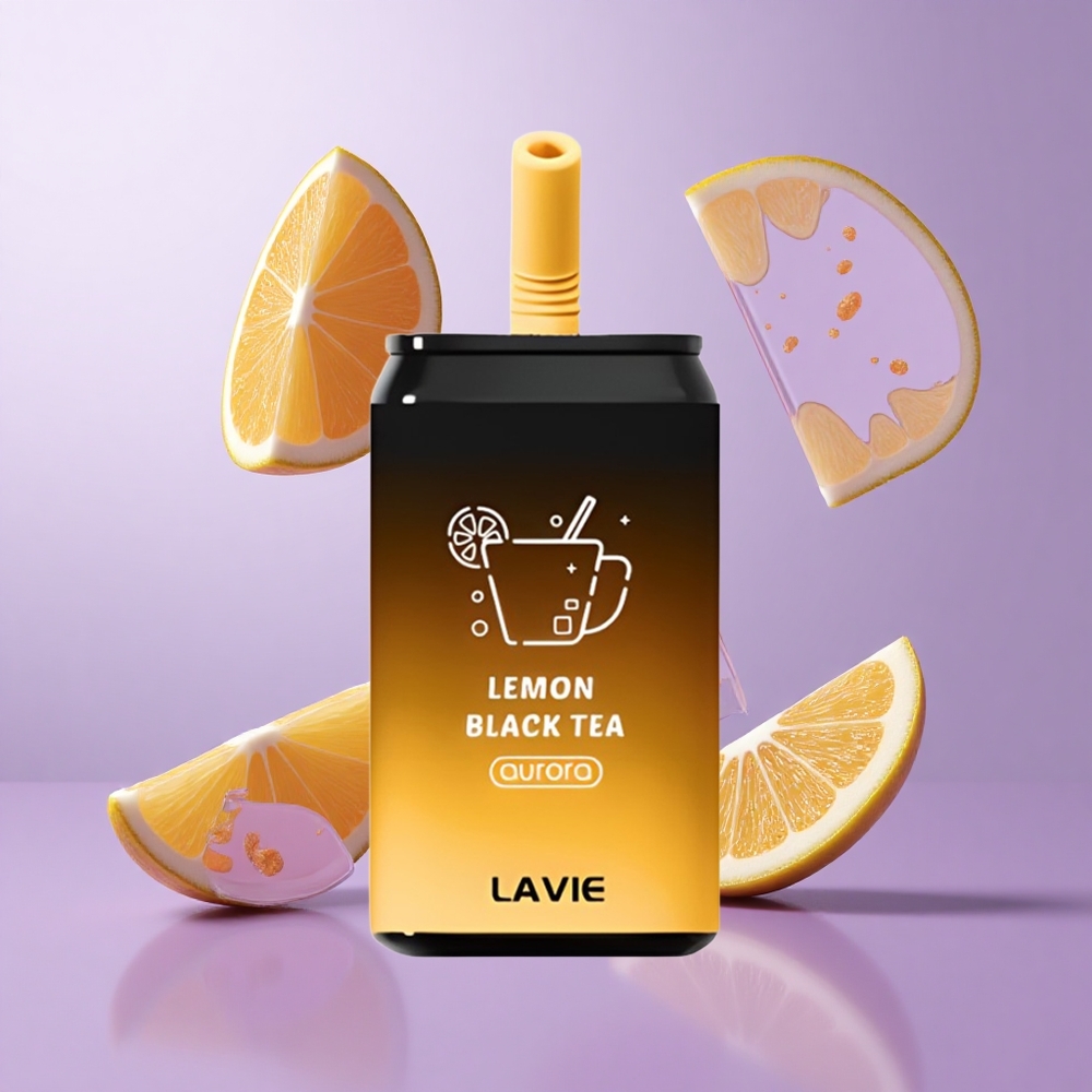 Lavie Aurora 11000 Puffs Zitrone Schwarzer Tee Deutschland großhandel E-Liquid-Kapazität: 22ML