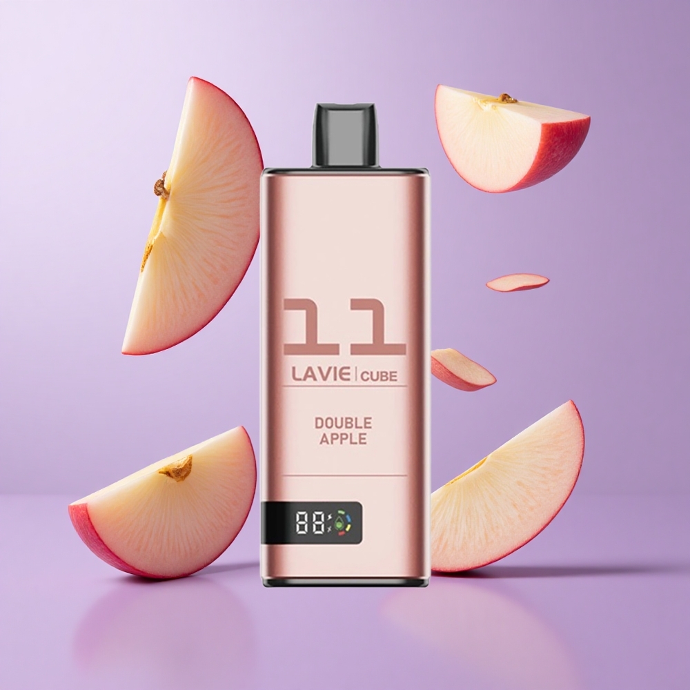 Lavie Cube 20000 Puffs Einweg-Vape Doppelapfel Deutschland großhandel Flüssigkeit: 28ML