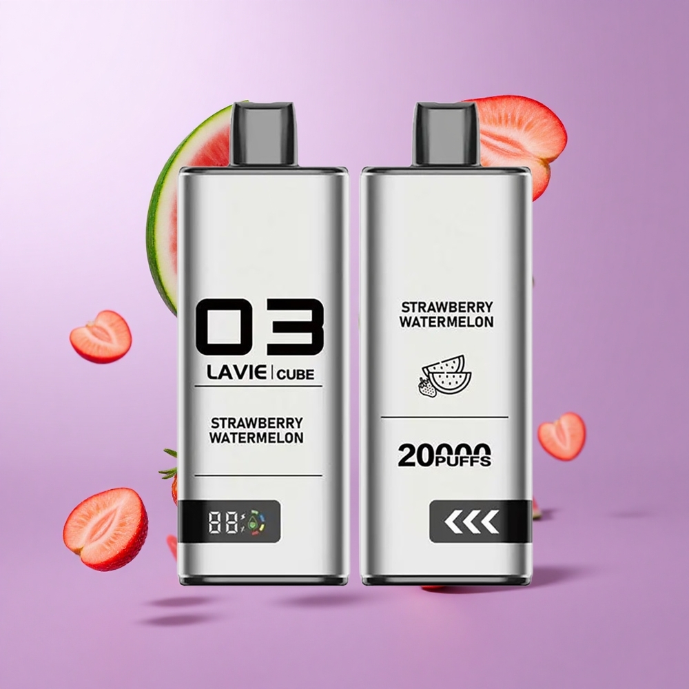 Lavie Cube 20000 Puffs Einweg-Vape Erdbeer Wassermelone Deutschland großhandel Batterie: 600mAh