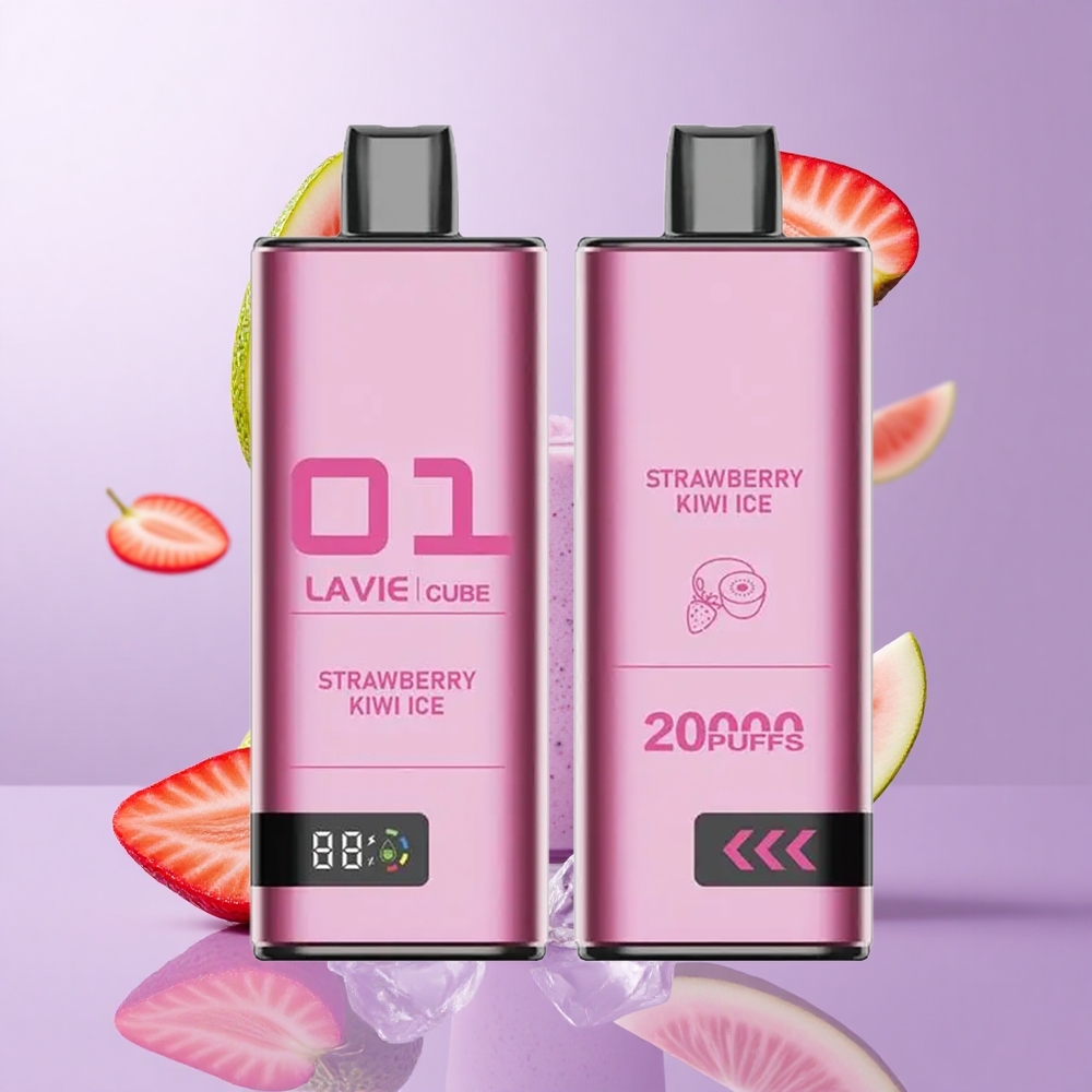 Lavie Cube 20000 Puffs Erdbeere Kiwi Eis Deutschland großhandel Flüssigkeit: 28ML