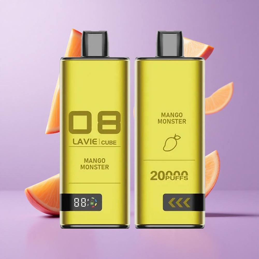 Lavie Cube 20000 Puffs Wegwerf-Vape Mango Monster Deutschland großhandel Flüssigkeit: 28ML