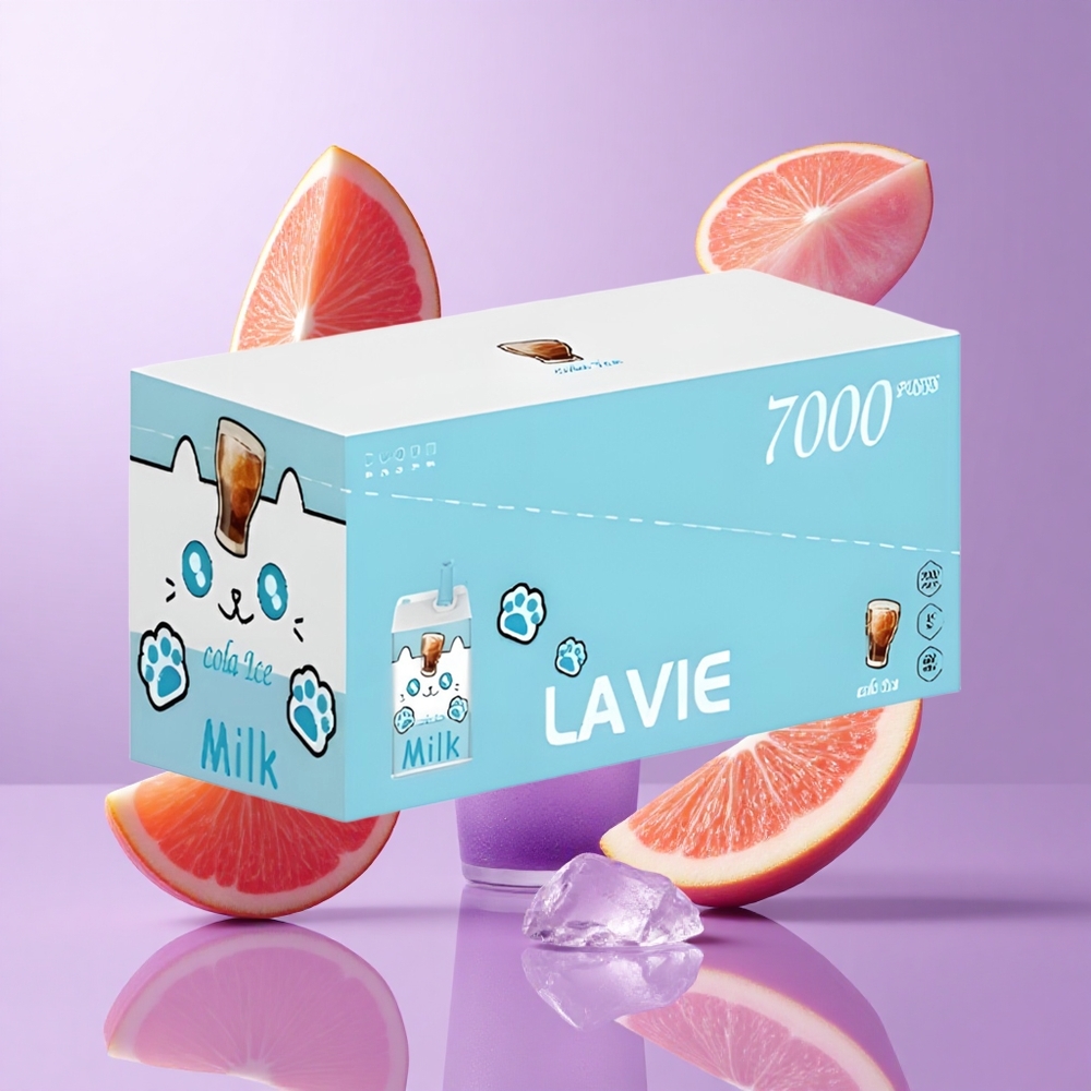 Lavie Milk 7000 Puffs Cola Eis Deutschland großhandel E-Liquid-Kapazität: 16ML