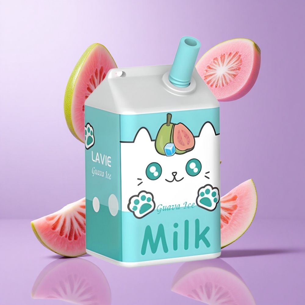 Lavie Milk 7000 Puffs Guava-Eis Deutschland großhandel E-Liquid-Kapazität: 16ML