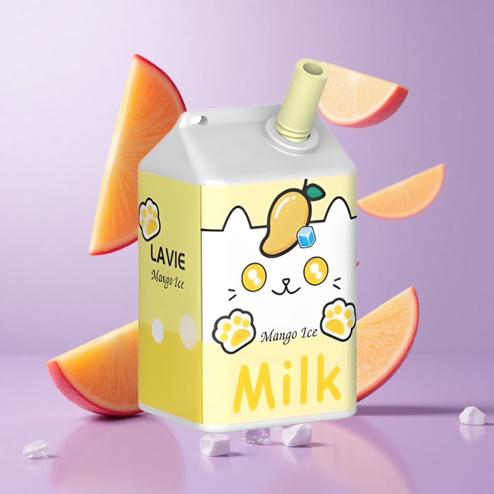 Lavie Milk 7000 Puffs Mango Eis Deutschland großhandel E-Liquid-Kapazität: 16ML