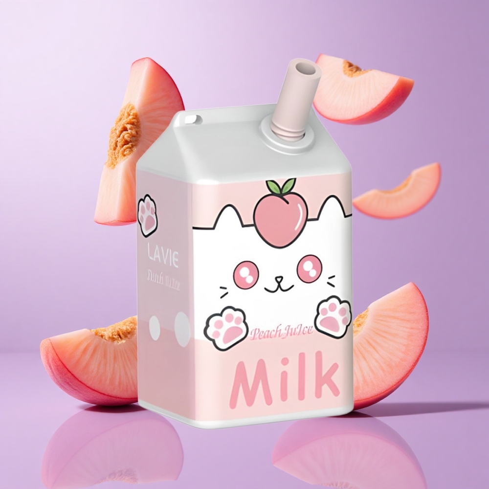Lavie Milk 7000 Puffs Pfirsich Saft Deutschland großhandel E-Liquid-Kapazität: 16ML