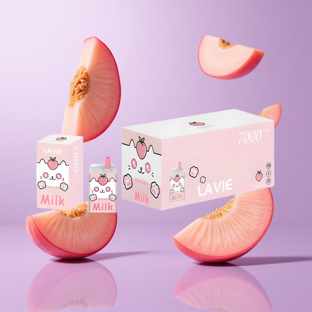 Lavie Milk 7000 Puffs Pfirsich Saft Deutschland großhandel E-Liquid-Kapazität: 16ML