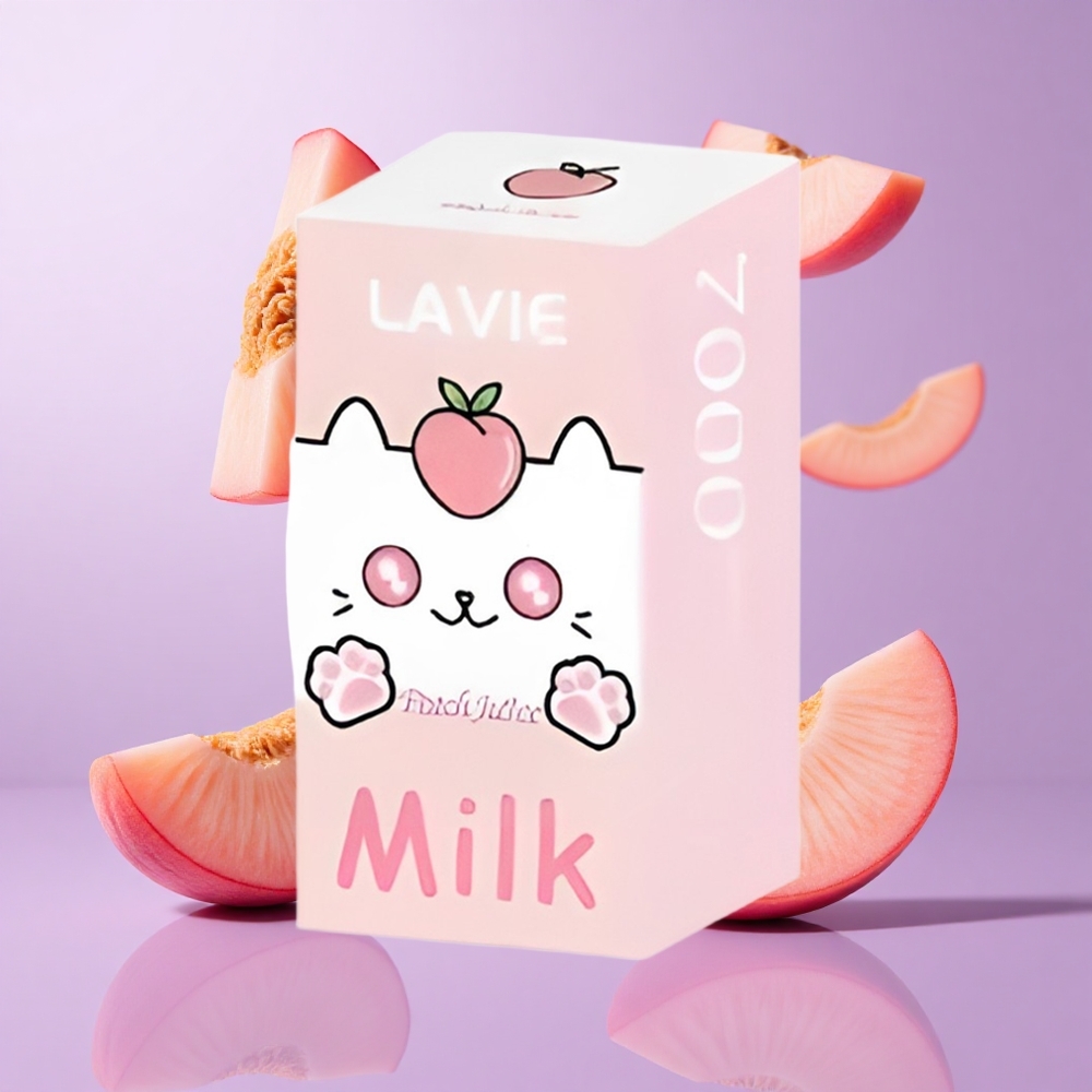 Lavie Milk 7000 Puffs Pfirsich Saft Deutschland großhandel E-Liquid-Kapazität: 16ML
