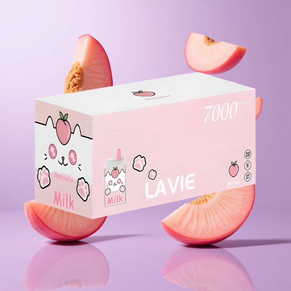 Lavie Milk 7000 Puffs Pfirsich Saft Deutschland großhandel E-Liquid-Kapazität: 16ML