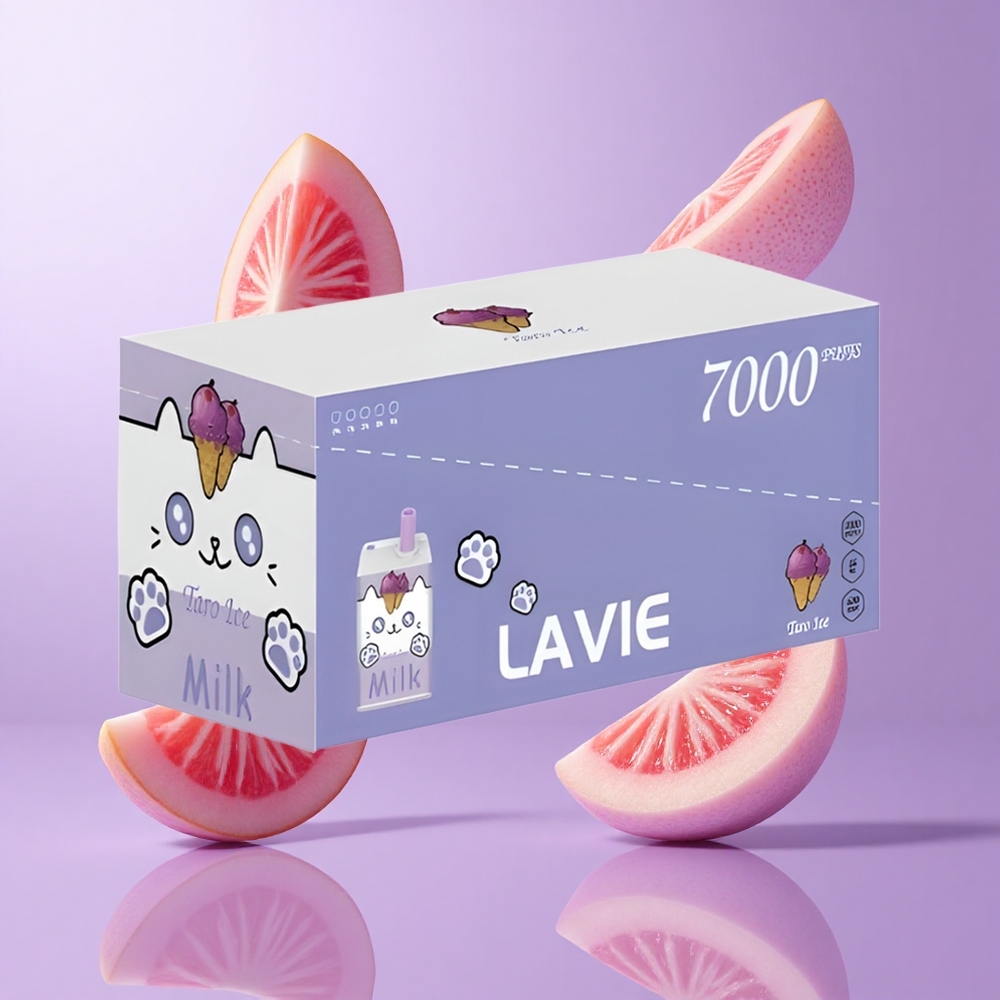 Lavie Milk 7000 Puffs Taro-Eis Deutschland großhandel E-Liquid-Kapazität: 16ML