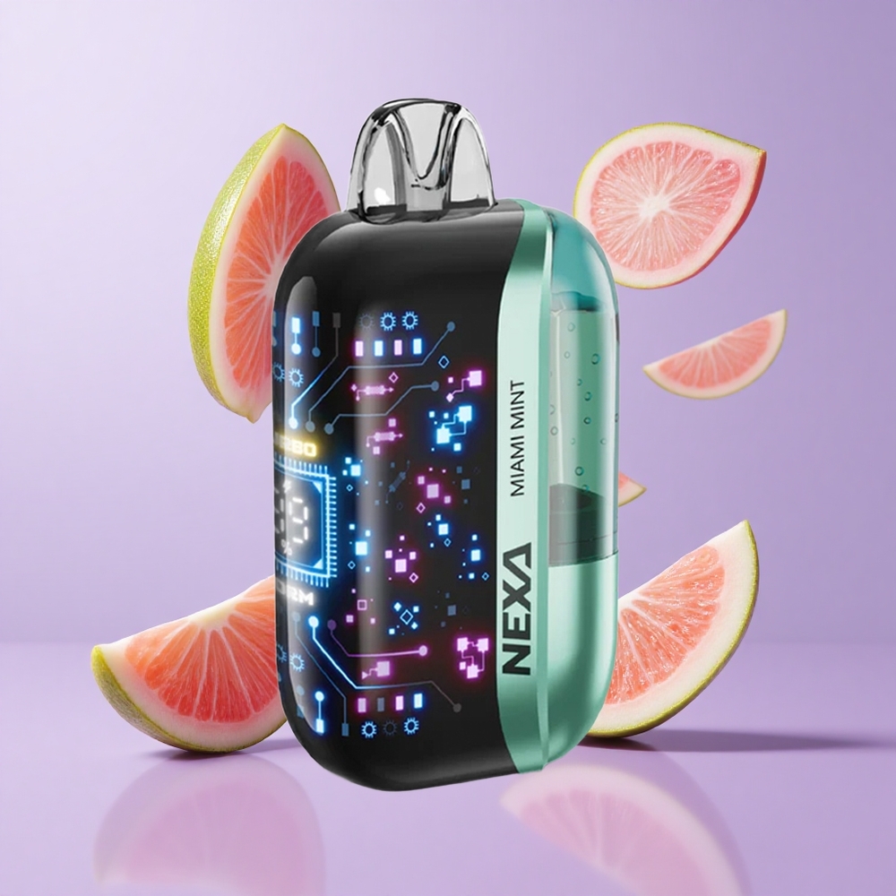 NEXA Ultra 50000 Puffs Miami Minze Deutschland großhandel 20ml vorgefüllt Kapazität 800mah Akkukapazität