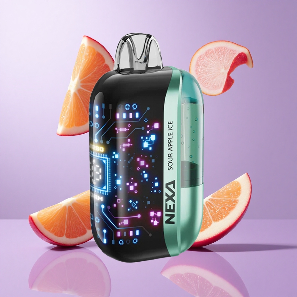 NEXA Ultra 50000 Puffs Sauer Apfel Eis Deutschland großhandel 20ml vorgefüllte Kapazität