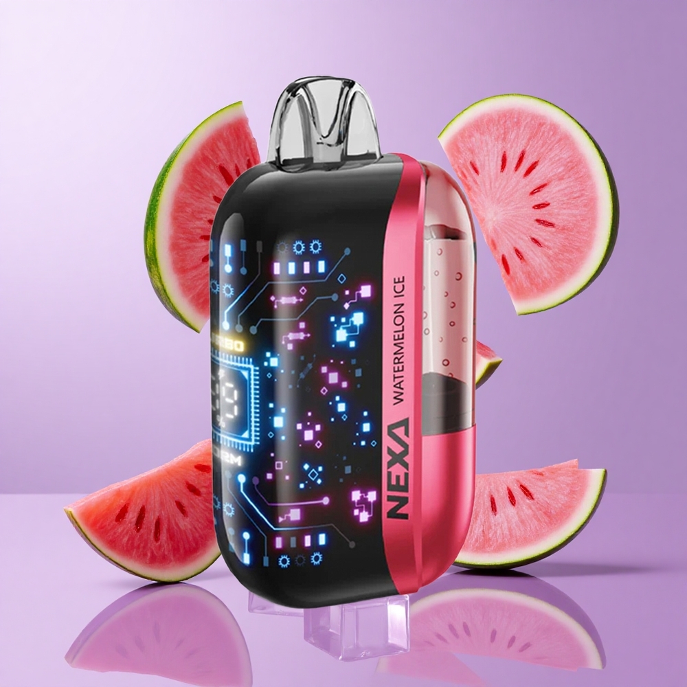 NEXA Ultra 50000 Puffs Wassermelone Eis Deutschland großhandel 20ml vorgefüllte Kapazität 800mah Akkukapazität