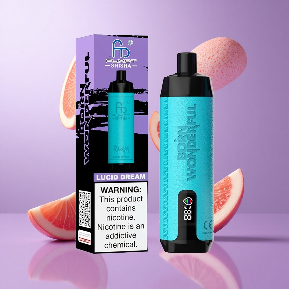 RandM Fumot Shisha 10000 Puffs Lucid Traum Deutschland großhandel 18ml vorgefülltes E-Liquid