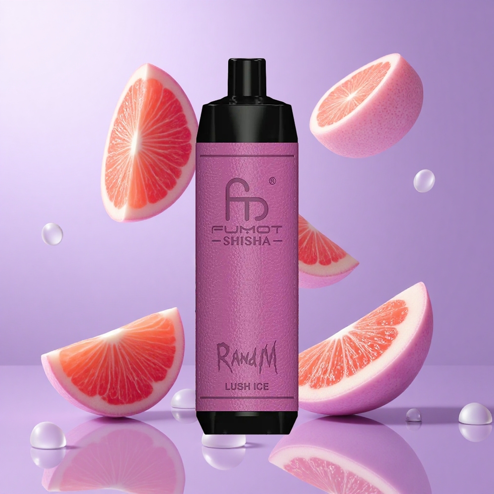 RandM Fumot Shisha 10000 Puffs Lush Eis Deutschland großhandel 18ml vorgefülltes E-Liquid