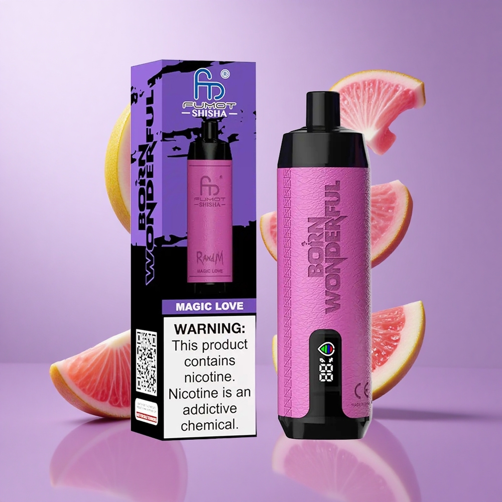 RandM Fumot Shisha 10000 Puffs Zauber Liebe Einweg-Vape 18ml vorgefüllt E-Liquid Deutschland großhandel