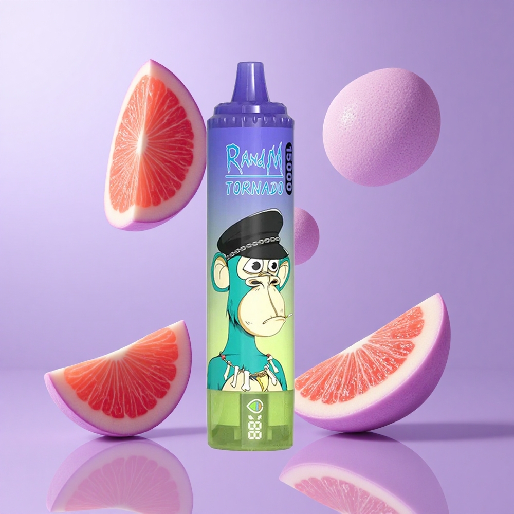 RandM Fumot Tornado 15000 Puffs Blaubeere Bubble Gum Deutschland großhandel 25ml Flüssigkeitskapazität