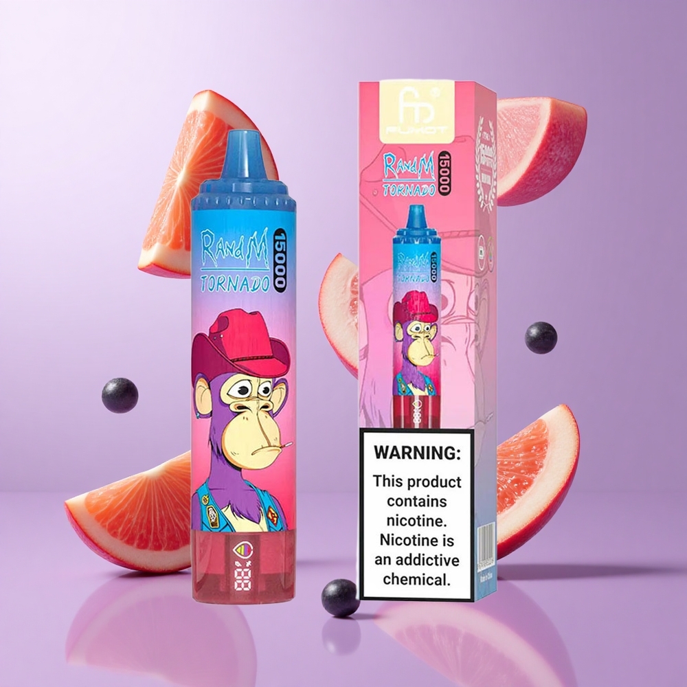 RandM Fumot Tornado 15000 Puffs Gemischte Beeren Deutschland großhandel 25ml Flüssigkeitskapazität