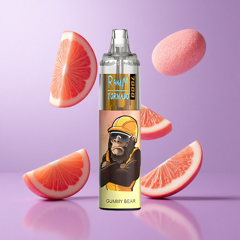RandM Fumot Tornado 7000 Puffs Gummibärchen Deutschland großhandel 14 ML E-Liquid