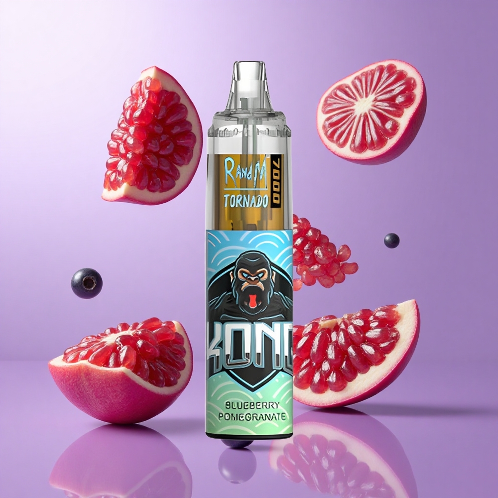 RandM Fumot Tornado 7000 Puffs Heidelbeere Granatapfel Deutschland großhandel 14 ML E-Liquid