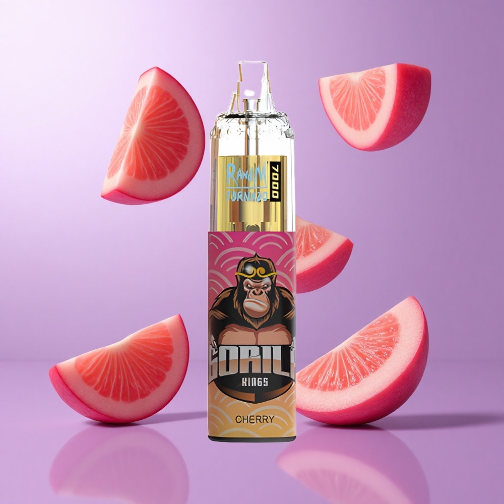 RandM Fumot Tornado 7000 Puffs Kirsche Deutschland großhandel 14 ML E-Liquid Mesh Coil