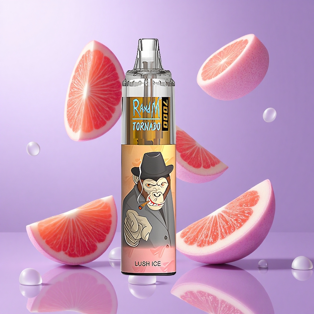 RandM Fumot Tornado 7000 Puffs saftiges Eis Deutschland großhandel 14 ML E-Liquid